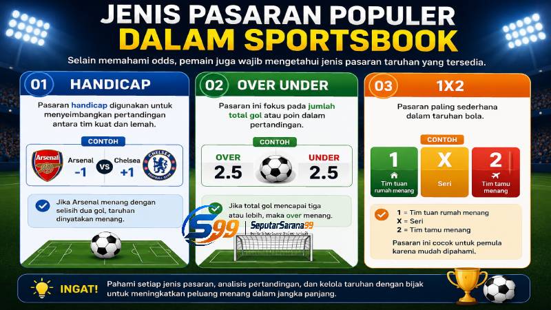 Membaca Odds Sportsbook
